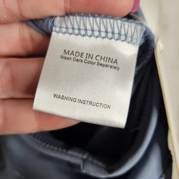 Hibelle Gray Blue Athletic Tennis Skirt Shorts Skort NWT Ladies Size Small - Picture 6 of 10